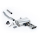 Milltek GPF-back exhaust valved for Mini Cooper S 2.0 Turbo (F56) (GPF) 2019-2020 - Twin polished tips