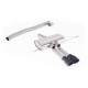 Výfukové systémy Milltek Milltek GPF-back exhaust (louder) for Mini Cooper S 2.0T B48 (F66) (non-GPF) 2024+ - Dual Cerakote black tips | race-shop.sk