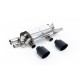 Výfukové systémy Milltek Milltek Rear silencers for Porsche 911 3.0 (991.2) (non-GPF) 2015-2019 - Cerakote black tips | race-shop.sk