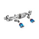 Výfukové systémy Milltek Milltek GPF-back exhaust for Porsche Boxster 718 GTS & Spyder 4.0 (GPF) 2019-2020 - Burnt titanium tips | race-shop.sk