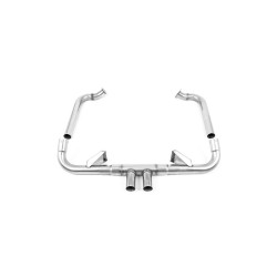 Milltek GPF-back exhaust for Porsche Cayman 718 GTS 2.5T (non-GPF) 2016-2020 - Dual titanium tips