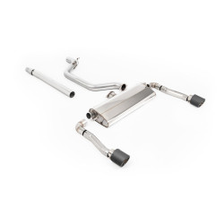 Milltek GPF-back exhaust for Seat Cupra Formentor 2.0TSI 245ps (GPF) 2022+ - Carbon tips