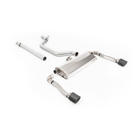Výfukové systémy Milltek Milltek GPF-back exhaust for Seat Cupra Formentor 2.0TSI 245ps (GPF) 2022+ - Carbon tips | race-shop.sk