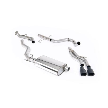 Výfukové systémy Milltek Milltek Cat-back exhaust (louder) for Toyota Tacoma Crew Cab/Extended Cab (non-GPF) 2024+ - Dual Cerakote black tips | race-shop.sk