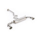Milltek GPF-back exhaust (louder) for Toyota Yaris Gen 2 2024+ - Polished tips