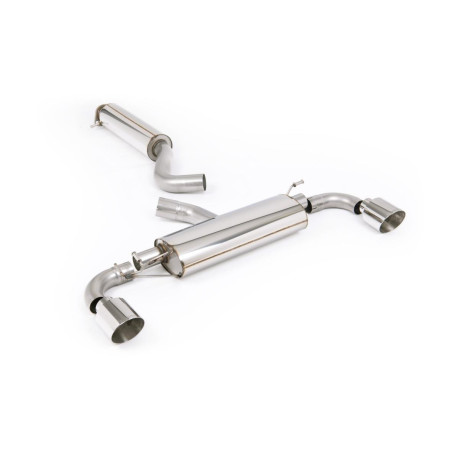 Výfukové systémy Milltek Milltek GPF-back exhaust resonated for Toyota Yaris Gen 2 2024+ - Polished tips | race-shop.sk