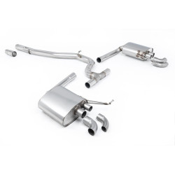 Milltek Cat-back exhaust non-valved for Volkswagen Arteon 2.0TSI 280PS 4Motion (non-GPF) 2022+ - Loudest