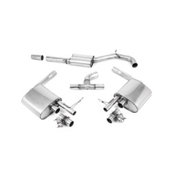 Milltek Cat-back exhaust resonated valved for Volkswagen Arteon 2.0TSI 280PS 4Motion (non-GPF) 2019-2021
