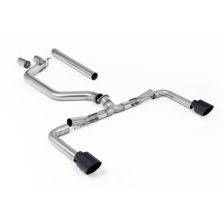 Výfukové systémy Milltek Milltek Cat-back exhaust (loudest) Cerakote tips for Volkswagen Golf Mk8 GTi (non-GPF) 2021-2024 | race-shop.sk