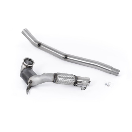 Výfukové systémy Milltek Milltek Large-bore downpipe with sports cat for Volkswagen Golf Mk8.5 R (non-GPF, race cat, for OE system) 2025+ | race-shop.sk