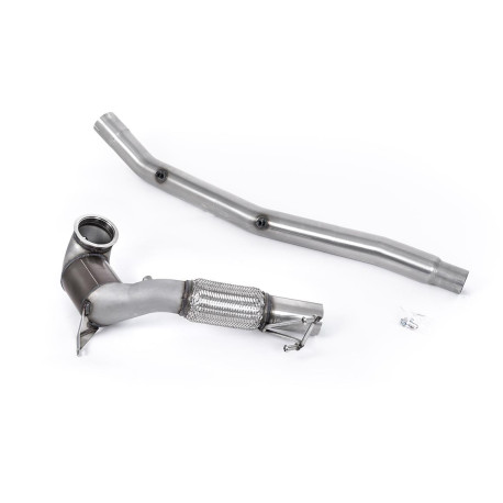 Výfukové systémy Milltek Milltek Large-bore downpipe with sports cat for Volkswagen Golf Mk8.5 R (non-GPF, HJS cat, for OE system) 2025+ | race-shop.sk