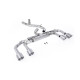 Výfukové systémy Milltek Milltek Cat-back exhaust (loudest) non-valved for Volkswagen Golf Mk8.5 R (non-GPF) 2025+ - Titanium tips | race-shop.sk