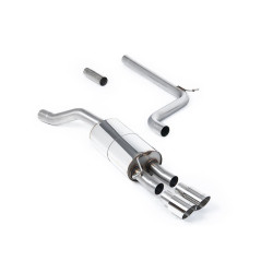 Milltek Cat-back exhaust for Volkswagen Polo 1.5 TSI 2019+ - Twin polished tips