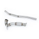 Výfukové systémy Milltek Milltek Large-bore downpipe with de-cat for Volkswagen T-Roc R 2.0TSI 300ps (Milltek 76.2 mm (3") 76.2mm) 2022+ | race-shop.sk