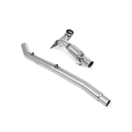 Výfukové systémy Milltek Milltek Large-bore downpipe with de-cat for Volkswagen T-Roc R 2.0TSI 300ps 2022+ | race-shop.sk