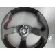 Bazár 3 ramenný športový volant NRG RACE, 320mm, semiš, sploštený spodok, 25mm odsadenie, čierna/sivá POŠKODENÉ | race-shop.sk
