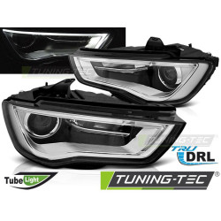 TUNING-TEC predné svetlá (Tube Light, DRL) pre AUDI A3 8V 12-16, čierna