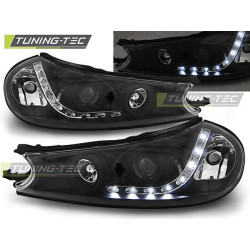 TUNING-TEC predné svetlá (DRL) pre FORD MONDEO 10.96-08.00 (H1), čierna, V1