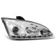 Osvetlenie TUNING-TEC predné svetlá (DRL) pre FORD FOCUS II 09.04-01.08 (H1), chróm, V2 | race-shop.sk