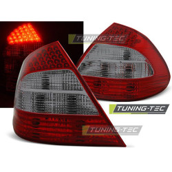 TUNING-TEC LED zadné svetlá pre MERCEDES W211 E-KLASA 03.02-04.06 (LIMOUSINE), červeno-dymová, V2