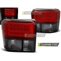 TUNING-TEC LED zadné svetlá pre VW T4 90-03.03, červeno-dymová, V2