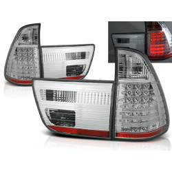 TUNING-TEC LED zadné svetlá pre BMW X5 E53 09.99-10.03, chróm