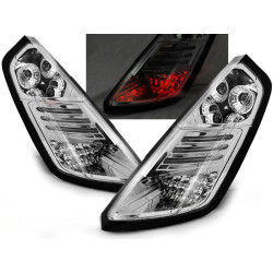 TUNING-TEC LED zadné svetlá pre FIAT GRANDE PUNTO 09.05-09, chróm