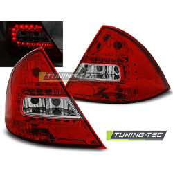 TUNING-TEC LED zadné svetlá pre FORD MONDEO MK3 09.00-07 (LIMOUSINE / LIFTBACK), červeno-biela