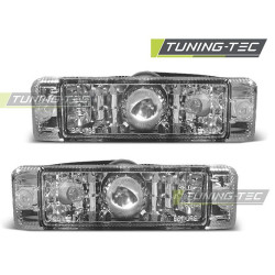 TUNING-TEC predné smerovky pre VW GOLF 1 2 / JETTA / POLO 86C, chróm