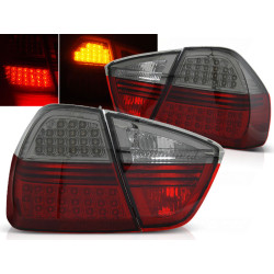 LED ZADNÉ SVETLÁ ČERVENÁ DYMOVÉ fitsBMW E90 03.05-08.08