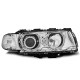 Osvetlenie TUNING-TEC predné svetlá (Angel Eyes) pre BMW E38 09.98-07.01 (H7), chróm | race-shop.sk