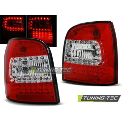 LED ZADNÉ SVETLÁ ČERVENÁ BIELA pre AUDI A4 94-01 AVANT