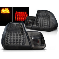 TUNING-TEC LED zadné svetlá pre BMW E46 09.01-03.05 SEDAN, dymová