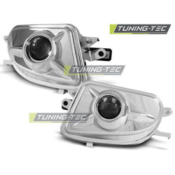 TUNING-TEC hmlové svetlá pre MERCEDES W210 06.99-03.02 / CLK / SLK, chróm