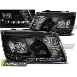 PREDNÉ SVETLÁ DAYLIGHT ČIERNA pre VW BORA 09.98-05.05