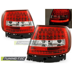 LED ZADNÉ SVETLÁ ČERVENÁ BIELA pre AUDI A4 11.94-09.00
