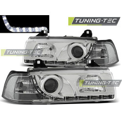 PREDNÉ SVETLÁ DAYLIGHT CHROM pre BMW E36 12.90-08.99