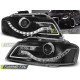 TUNING-TEC predné svetlá (DRL) pre AUDI A3 8P 05.03-03.08 (H9), čierna