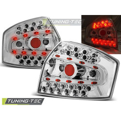 TUNING-TEC LED zadné svetlá pre AUDI A4 8E 10.00-10.04 SEDAN (LIMOUSINE), chróm