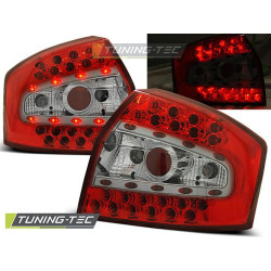 TUNING-TEC LED zadné svetlá pre AUDI A4 8E 10.00-10.04 SEDAN (LIMOUSINE), červeno-biela
