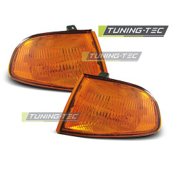 TUNING-TEC predné smerovky pre HONDA CIVIC 09.91-08.95 2D/3D, oranžová