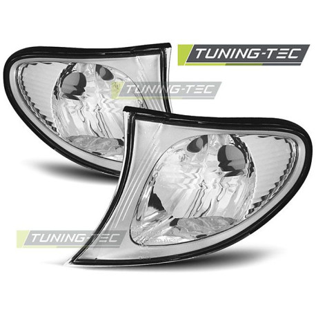Osvetlenie TUNING-TEC predné smerovky pre RAND BMW E46 09.01-03.05, chróm | race-shop.sk