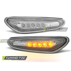TUNING-TEC bočné smerovky pre BMW E46 09.01-03.05, chróm