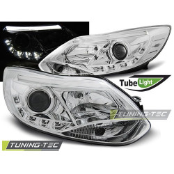 PREDNÉ SVETLÁ FORD FOCUS MK3 11- 10.14 TUBE LIGHTS CHROM