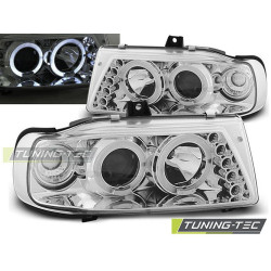 PREDNÉ SVETLÁ ANGEL EYES CHROM pre SEAT IBIZA / CORDOBA/ POLO VARIANT, SEDAN 10.93-08.99