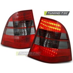 TUNING-TEC LED zadné svetlá pre MERCEDES W163 ML M-KLASA 03.98-05, červeno-dymová, V1