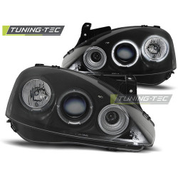 OPEL CORSA C 11.00-09.06 ANGEL EYES ČIERNE
