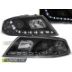 Osvetlenie TUNING-TEC predné svetlá (DRL) pre SKODA OCTAVIA 2 03.04- 08 (H7/H1), čierna | race-shop.sk