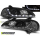 Osvetlenie TUNING-TEC predné svetlá (DRL) pre OPEL TIGRA 09.94-12.00 (H1/H7), čierna | race-shop.sk