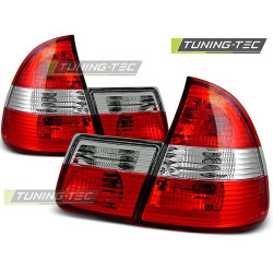 TUNING-TEC zadné svetlá pre BMW E46 99-05 TOURING, červeno-biela